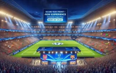 “Secure Your Front-Row Experience: Champions League Final Tickets Now on Sale!”